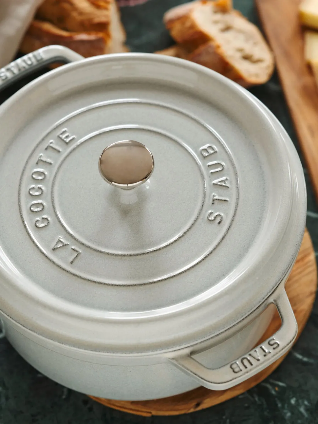 Cocotte redonda de hierro fundido La Cocotte