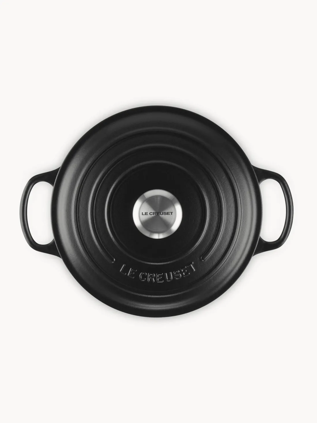 Cocotte redonda de hierro fundido Signature Collection