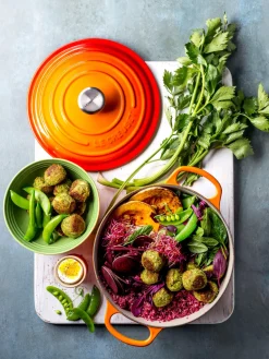 Cocotte redondo de hierro fundido Signature Collection