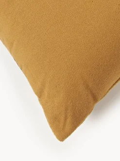 Cojín artesanal de algodón Striped