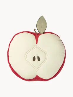 Cojín artesanal de algodón Apple