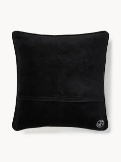 Cojín artesanal de lana Lips Hush