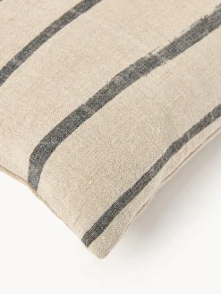 Cojín artesanal de lino Oleo