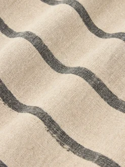 Cojín artesanal de lino Oleo