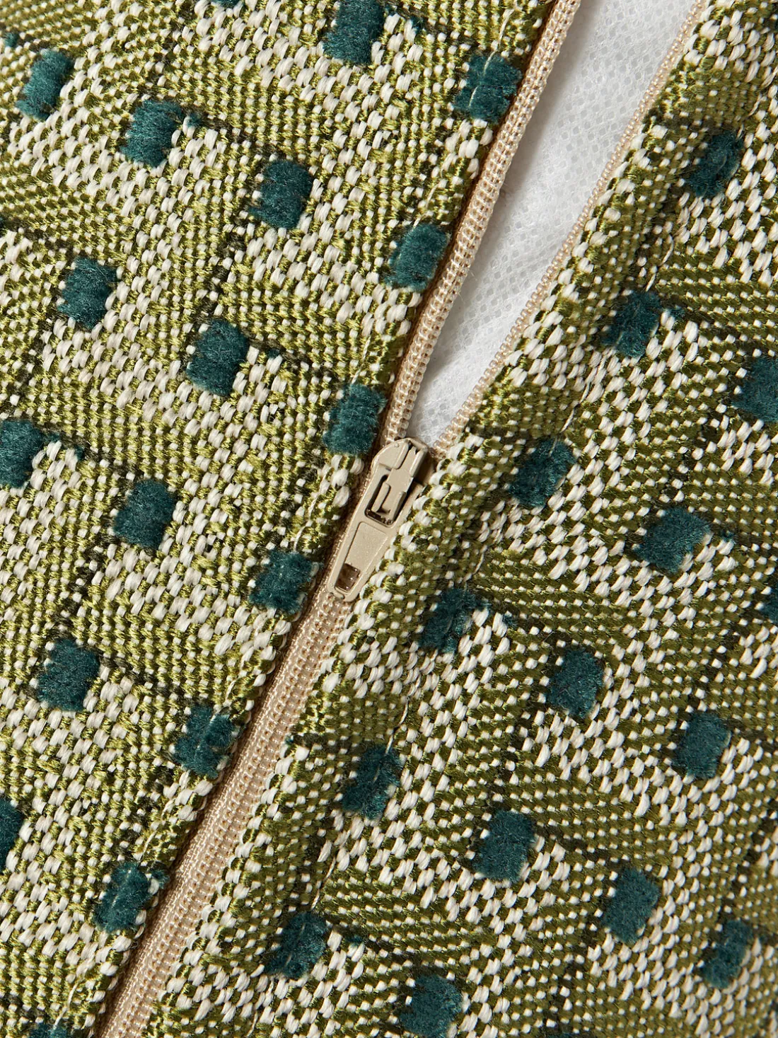 Cojín artesanal exterior Janis