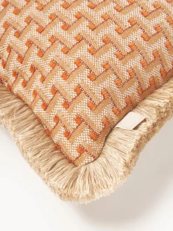 Cojín artesanal exterior Janis