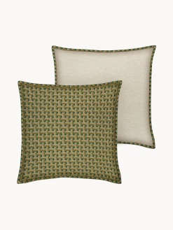 Cojín artesanal para exterior Janis