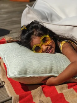 Cojín artesanal para exterior Waye