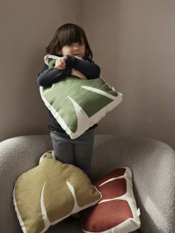 Cojín bordado de algodón ecológico Swif Bird