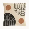 Cojín con diseño geométrico Negril