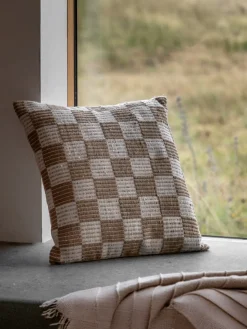 Cojín con estampado a cuadros Winster