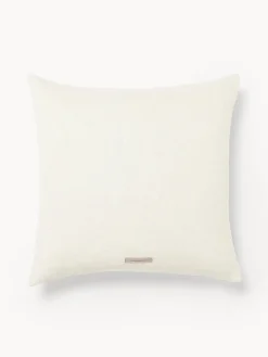 Cojín de algodón con motivo floral Bea