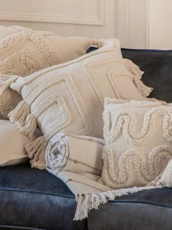 Cojín de algodón estilo boho Nizam