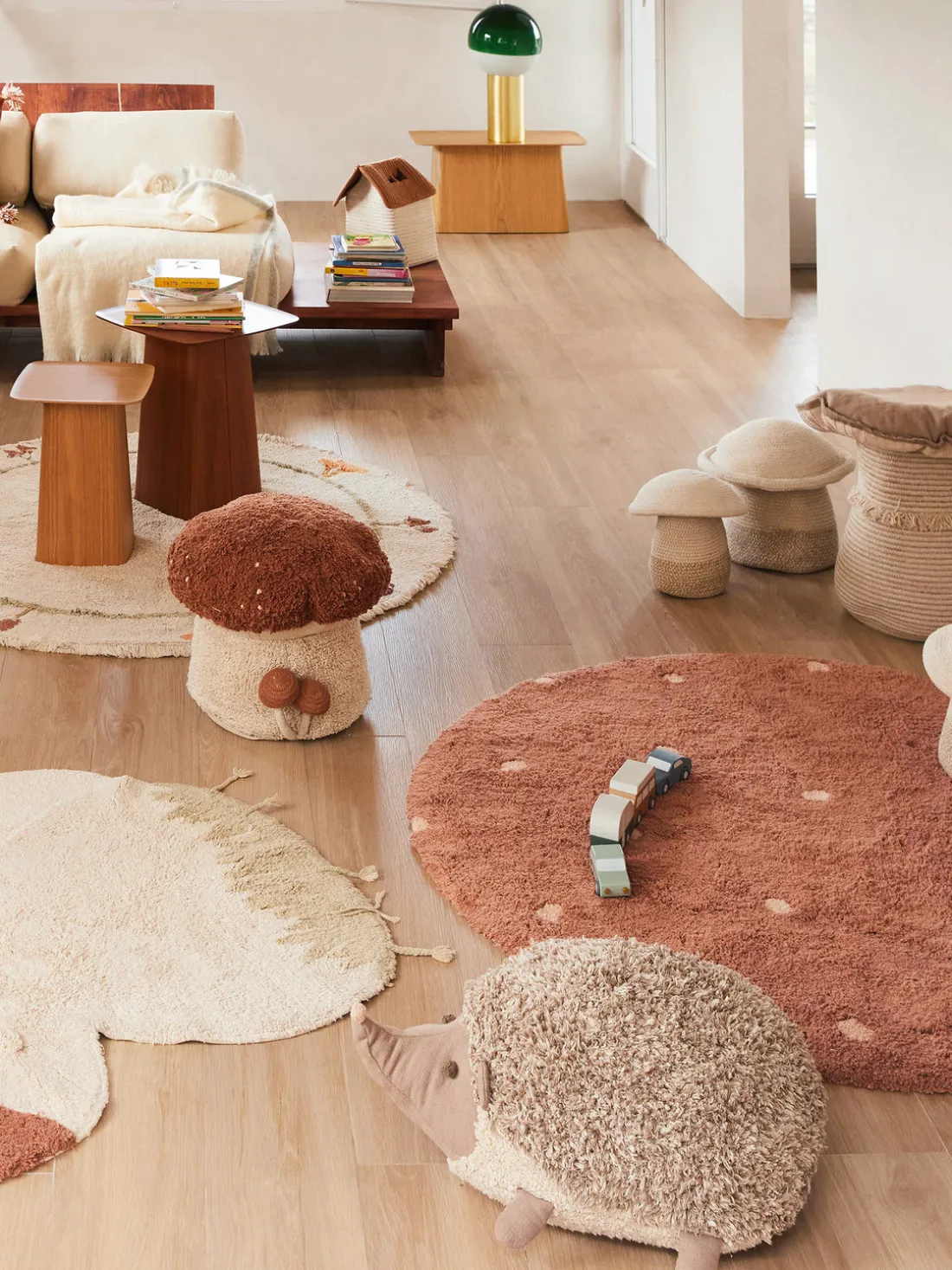 Cojín de algodón Hedgehog