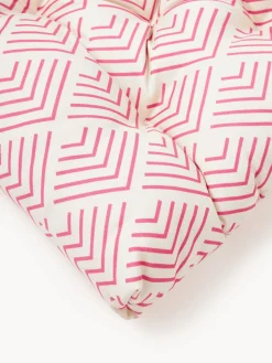 Cojín de asiento de exterior con estampado gráfico Milano