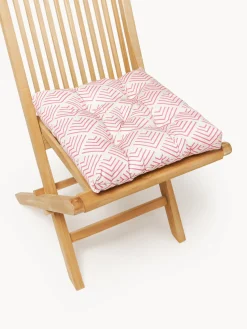 Cojín de asiento de exterior con estampado gráfico Milano