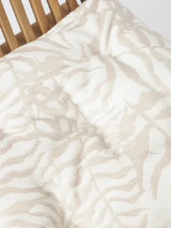 Cojín de asiento para exterior estampado jacquard Ortun