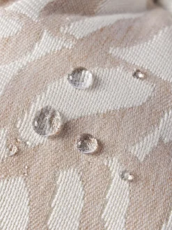 Cojín de asiento para exterior estampado jacquard Ortun