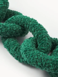 Cojín de borreguillo Chain Dotty