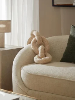 Cojín de borreguillo Chain Dotty