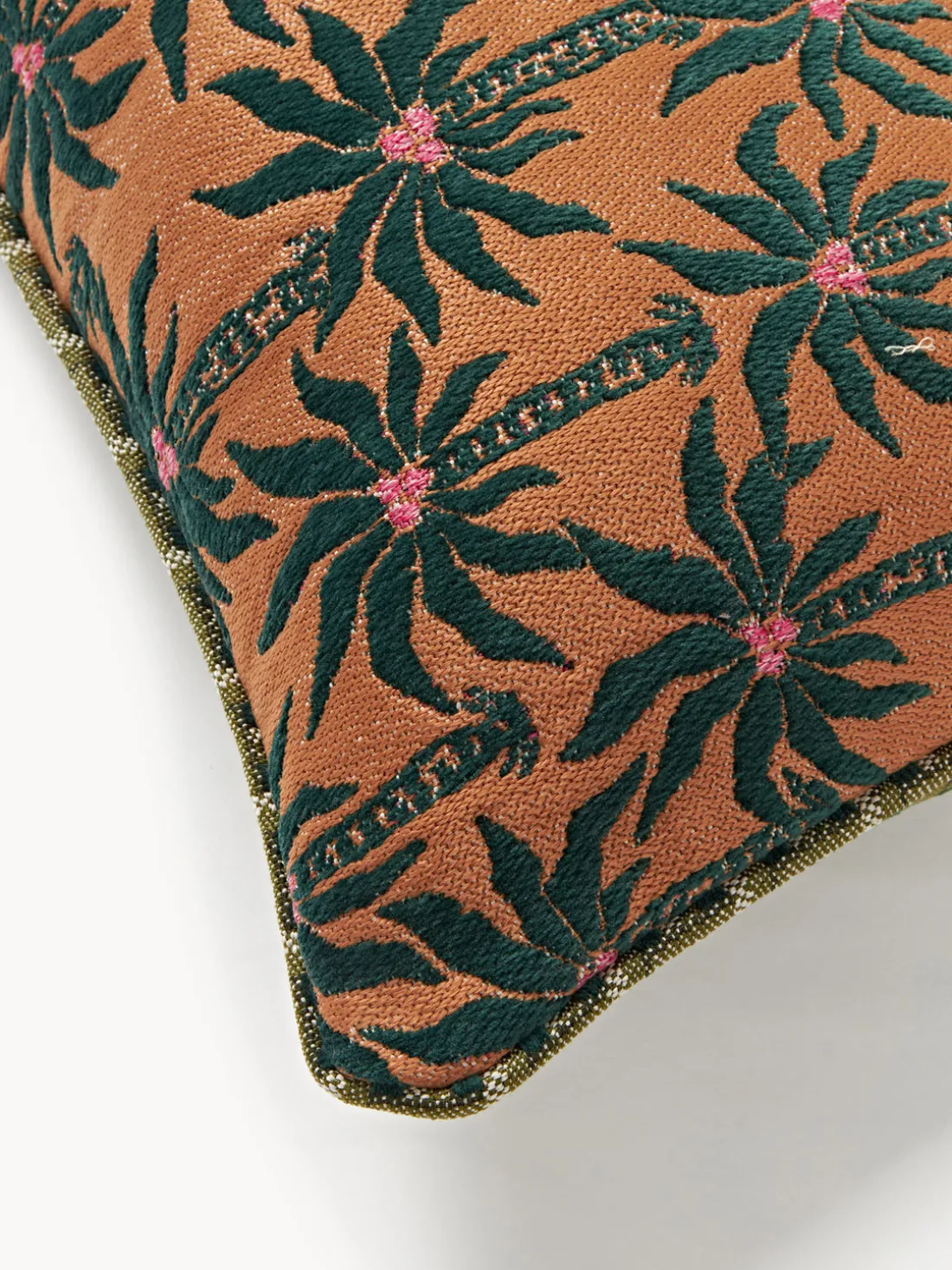 Cojín de exterior reversible artesanal Laura & Janis