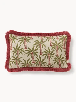 Cojín de exterior reversible artesanal Laura & Maya