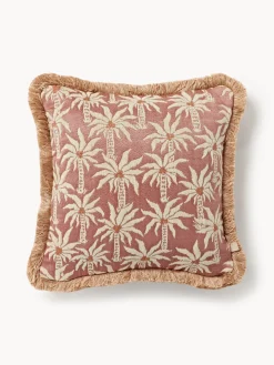 Cojín de exterior reversible artesanal Laura & Maya