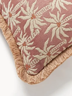 Cojín de exterior reversible artesanal Laura & Maya