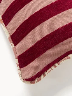 Cojín de exterior reversible artesanal Laura & Jackie