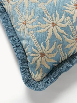 Cojín de exterior reversible artesanal Laura & Maya