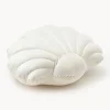 Cojín de terciopelo Shell