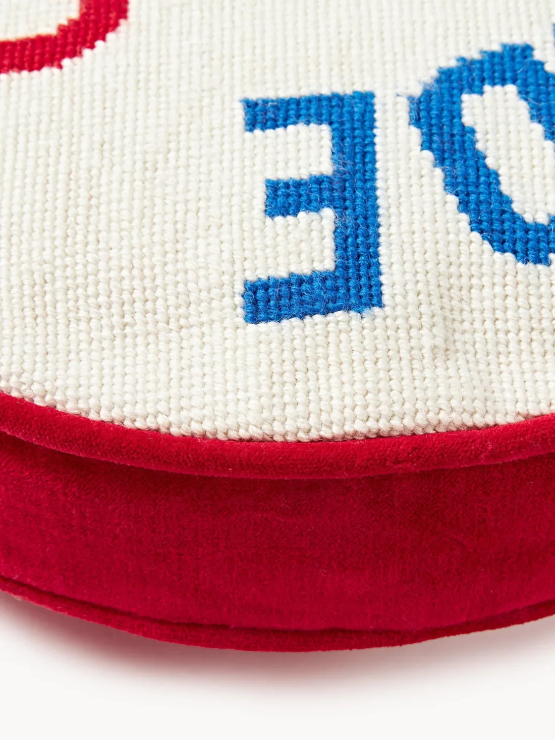 Cojín decorativo de lana artesanal Quaalude