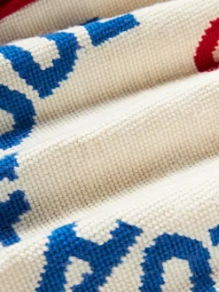 Cojín decorativo de lana artesanal Quaalude