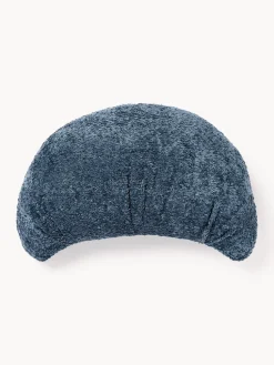 Cojín en forma de croissant en tejido bouclé Fraincois