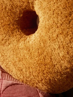 Cojín en forma de donut en tejido bouclé Jack