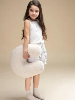 Cojín en U de borreguillo Arch