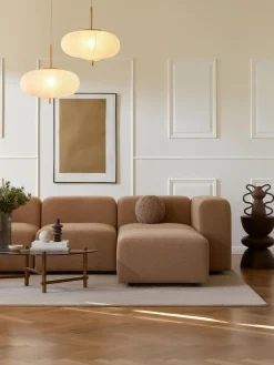 Cojín esférico de borreguillo Dotty