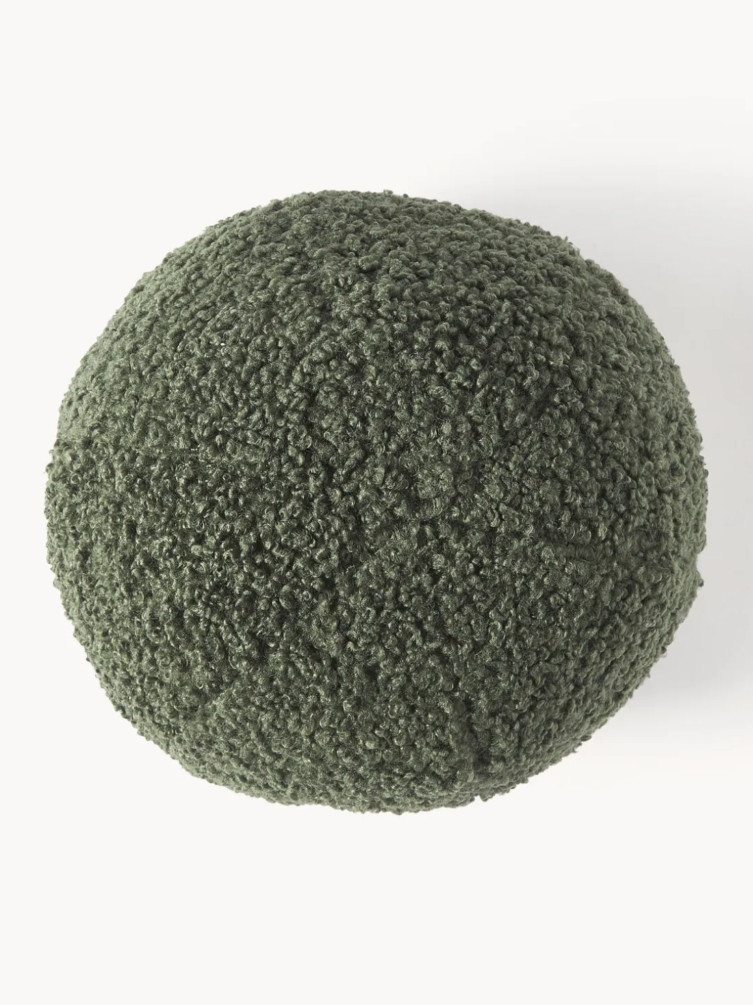 Cojín esférico de borreguillo Dotty