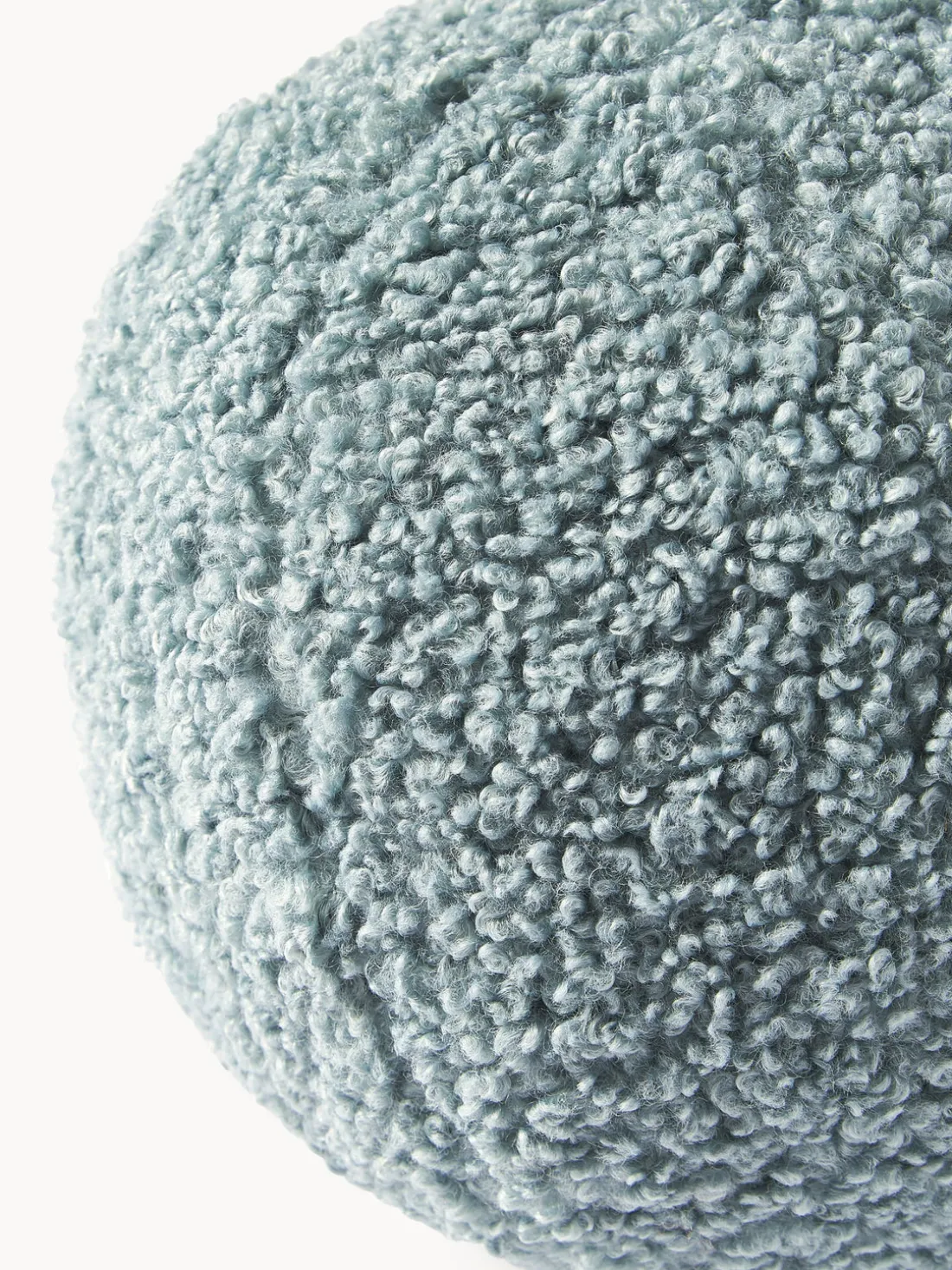 Cojín esférico de borreguillo Dotty