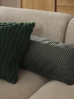 Cojín grande de pana Kylen