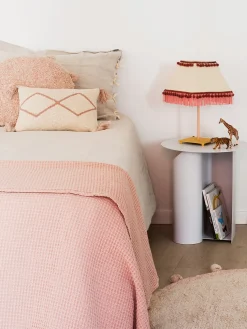 Cojín infantil artesanal de algodón Oasis