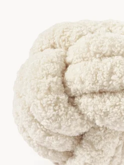 Cojín nudo de borreguillo Dotty