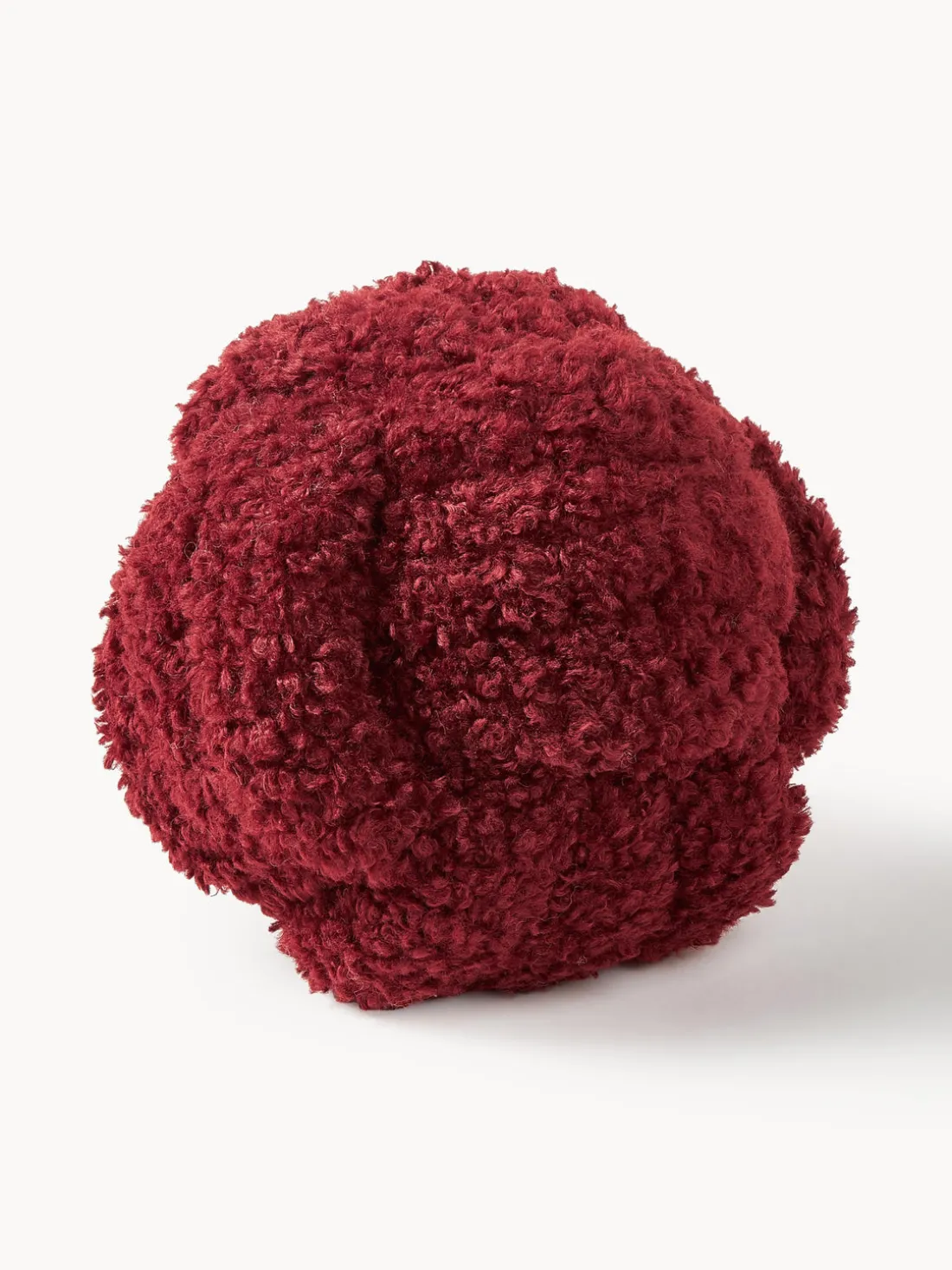 Cojín nudo de borreguillo Dotty