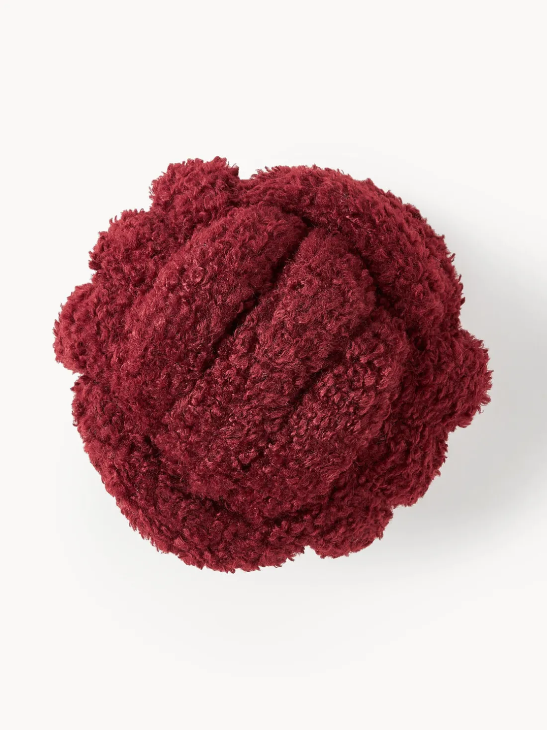 Cojín nudo de borreguillo Dotty