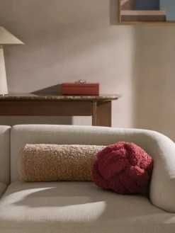 Cojín nudo de borreguillo Dotty