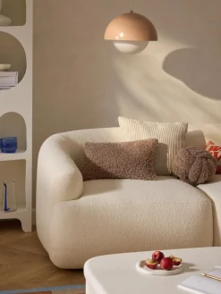 Cojín nudo de borreguillo Dotty