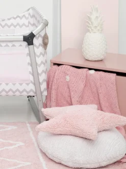 Cojín peluche artesanal de algodón Star