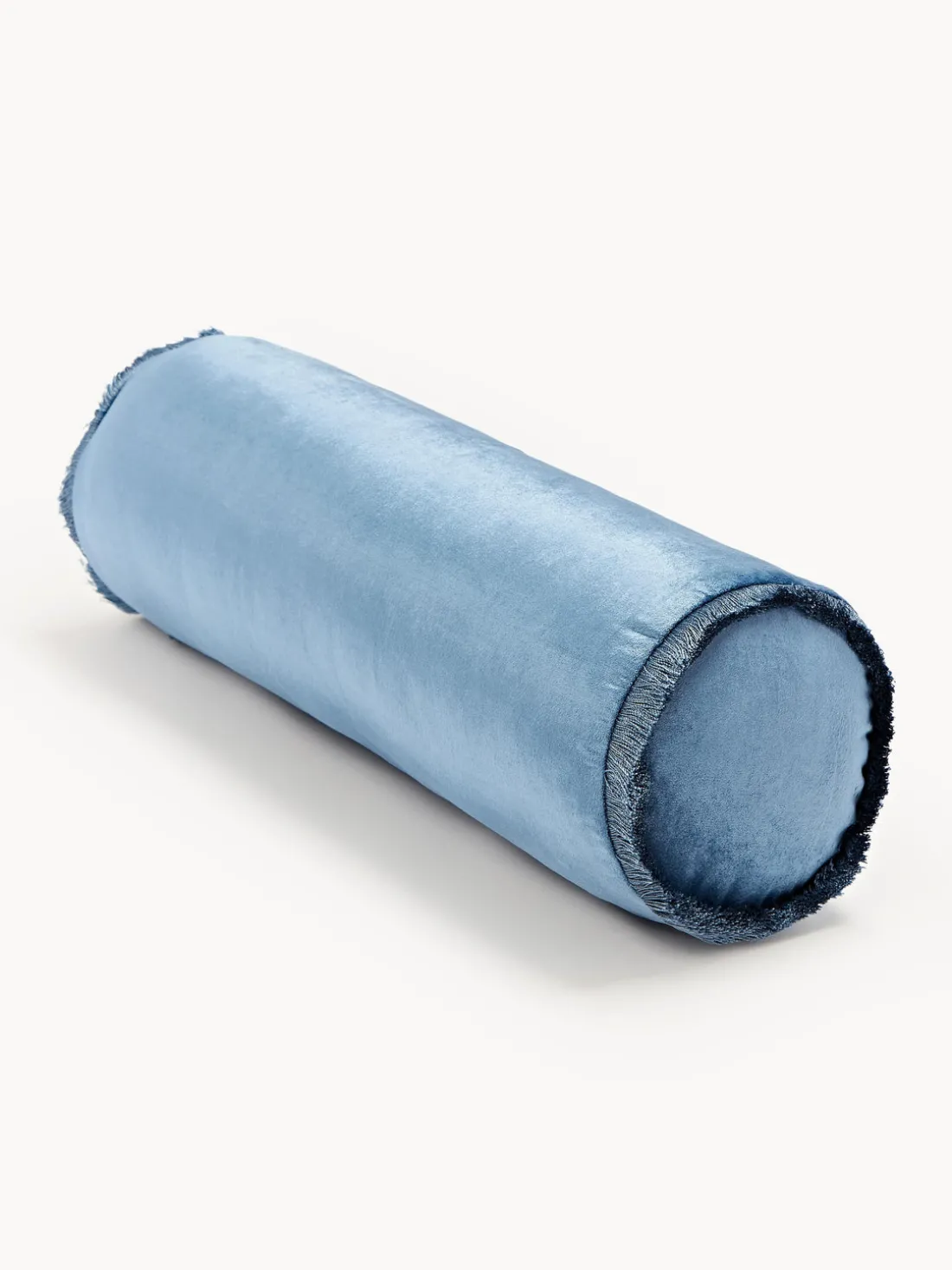 Cojín rulo co flecos Nikita