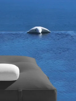 Cojín tumbona artesanal para exterior Bali