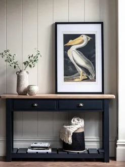 Consola artesanal de madera Eton